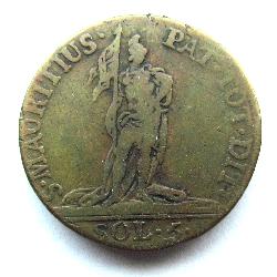 Sardinia 5 soldi 1794