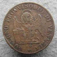 Benátky 5 centesimo 1849