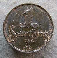 Lotyšsko 1 santim 1924
