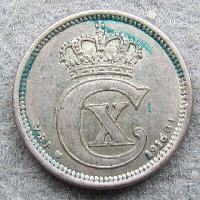 Denmark 10 ore 1916