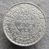 Марокко 200 франков 1953
