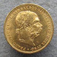 Austria Hungary 20 korun 1896