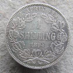 Republik Südafrika 1 Schilling 1894