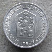 Tschechoslowakei 25 Heller 1963