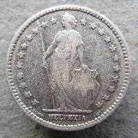 Schweiz 1 Fr 1908 B