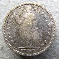 Швейцария 2 франка 1886 B
