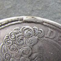 Die Münze hatte einen angelöteten Ring