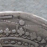 Die Münze hatte einen angelöteten Ring