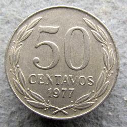 Chile 50 centesimo 1977