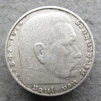 Германия 2 RM 1936 D