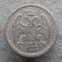 Srbsko 5 para 1883