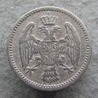 Serbien 5 para 1883