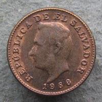 El Salvador 1 Centavo 1968