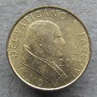 Vatikan 200 Lire 2001