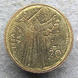 Vatikán 20 lir 1975