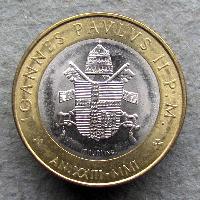 Vatikán 1000 lir 2001