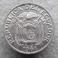 Ecuador 10 Centavos 1964