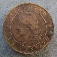 Argentina 1 centavo 1884