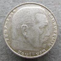 Germany 2 RM 1936 D