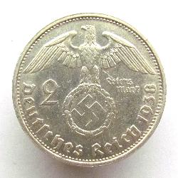 Deutschland 2 RM 1938 G