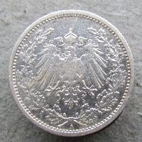 Germany 1/2 Mark 1905 A