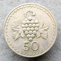 Zypern 50 Mil 1972