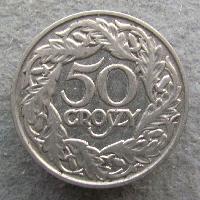 Польша 50 грошей 1923