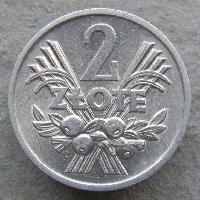 Polen 2 Zloty 1974