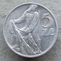 Polsko 5 zlotý 1959