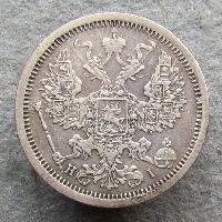 Russland 20 kopeks 1876 SPB HI