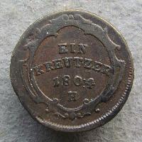 Österreich-Ungarn 1 kreuzer 1804 H