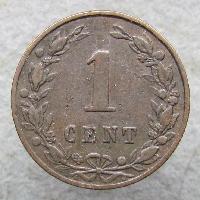 Nizozemsko 1 cent 1880