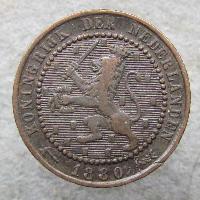Nizozemsko 1 cent 1880