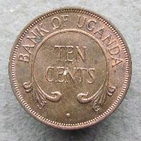 Uganda 10 Cent 1966