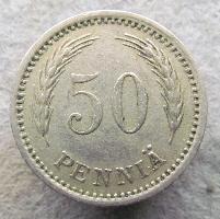 Finsko 50 pennia 1921