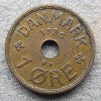 Denmark 1 ore 1935