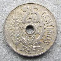 Spanien 25 cts 1934