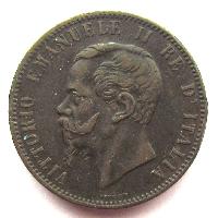 Itálie 10 centesimo 1867