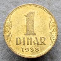 Jugoslawien 1 Dinar 1938