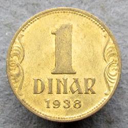 Jugoslawien 1 Dinar 1938