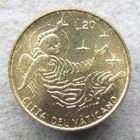Vatikan 20 Lire 1969