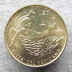 Vatikan 20 Lire 1969