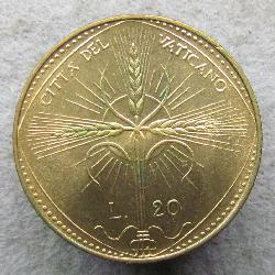Vatikan 20 Lire 1968