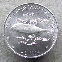 Vatikán 10 lir 1974