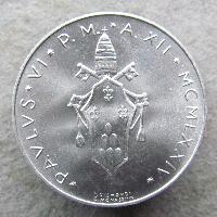 Vatikán 10 lir 1974