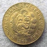 Peru 5 centavos 1969