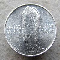 Vatikán 2 lire 1969