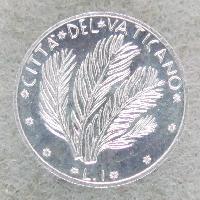 Vatikán 1 lir 1972