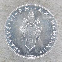 Vatikán 1 lir 1972