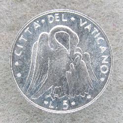Vatikan 5 Lire 1970